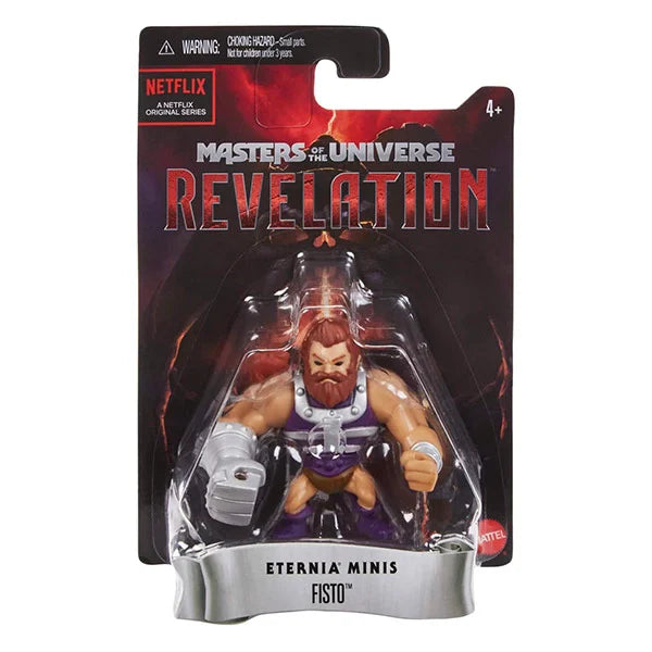Masters of the Universe: Revelation Fisto - Eternia Minis Actionfigur - HBR95 - 8 cm