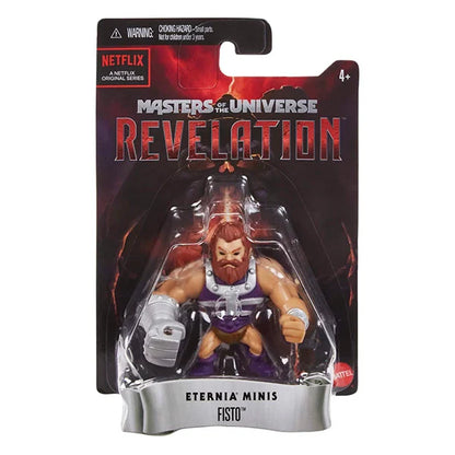 Masters of the Universe: Revelation Fisto - Eternia Minis Actionfigur - HBR95 - 8 cm