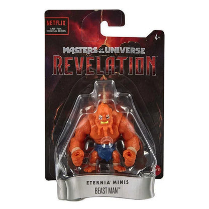 Masters of the Universe: Revelation Beast Man - Eternia Minis Actionfigur - HBR96 - 8 cm