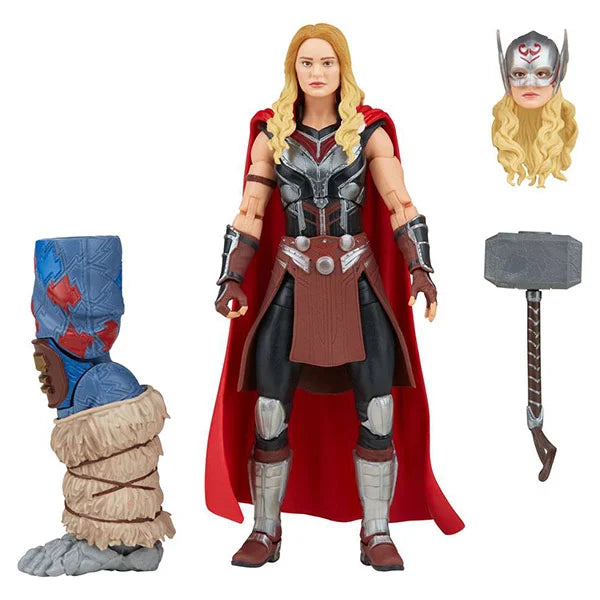 Marvel Legends: Thor Love & Thunder - Mighty Thor - Marvels Korg BAF #1 - Actionfigur - F1060 - 15 cm