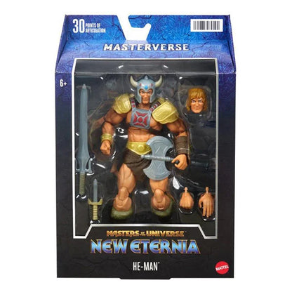 Masters of the Universe: Viking He-Man - New Eternia Masterverse Actionfigur - HDR37 - 18 cm