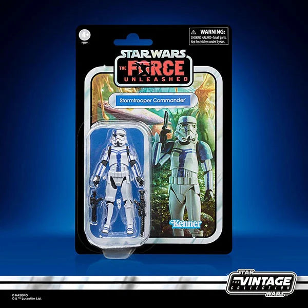 Star Wars: Vintage Collection - Kenner - The Force Unleashed - Stormtrooper Commander - Actionfigur - F5559 - 10 cm