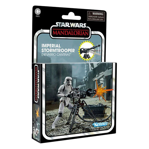 Star Wars: Vintage Collection - Kenner - Mandalorian - Deluxe Imperial Stormtrooper (Nevarro Cantina) - Actionfigur - F5575 - 10 cm
