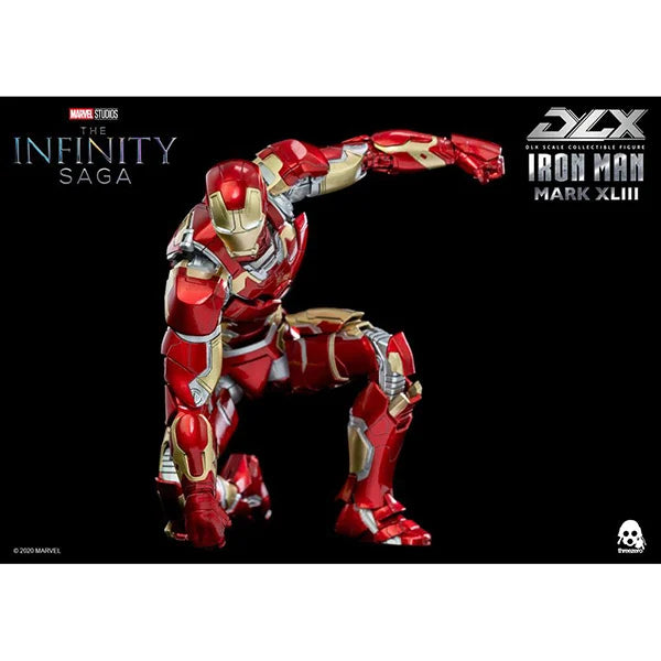 Iron Man: Infinity Saga - Iron Man Mark 43 - DLX Actionfigur - 16.5 cm