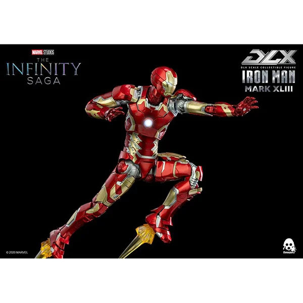 Iron Man: Infinity Saga - Iron Man Mark 43 - DLX Actionfigur - 16.5 cm