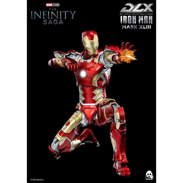 Iron Man: Infinity Saga - Iron Man Mark 43 - DLX Actionfigur - 16.5 cm