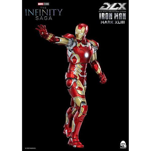 Iron Man: Infinity Saga - Iron Man Mark 43 - DLX Actionfigur - 16.5 cm