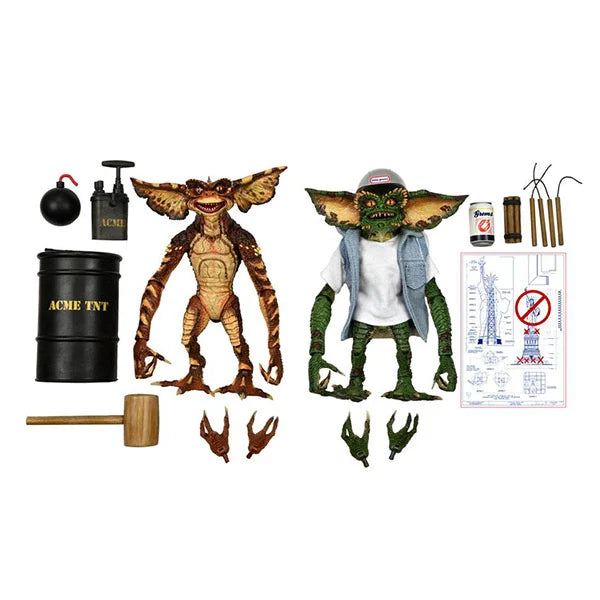 Gremlins 2: Demolition Gremlins - Ultimate Actionfiguren 2er-Pack - 15 cm