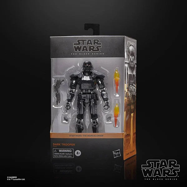 Star Wars: Black Series - The Mandalorian - Deluxe Dark Trooper - F4066 - 15 cm