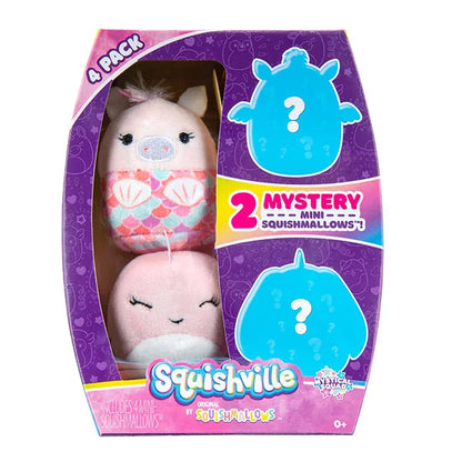 Squishville: Plüschfigur - 4er-Pack Mystic - 5 cm