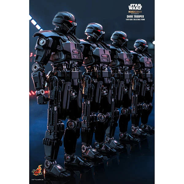 Hot Toys: Star Wars - The Mandalorian - Dark Trooper - Actionfigur 1/6 - 32 cm
