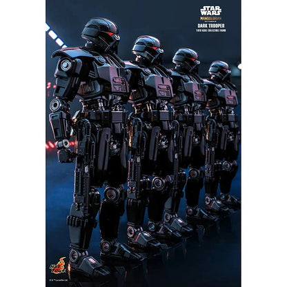 Hot Toys: Star Wars - The Mandalorian - Dark Trooper - Actionfigur 1/6 - 32 cm
