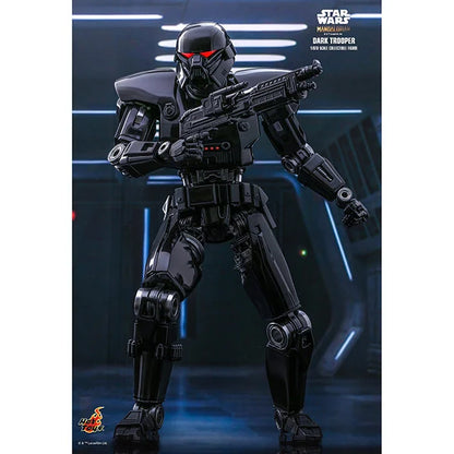 Hot Toys: Star Wars - The Mandalorian - Dark Trooper - Actionfigur 1/6 - 32 cm