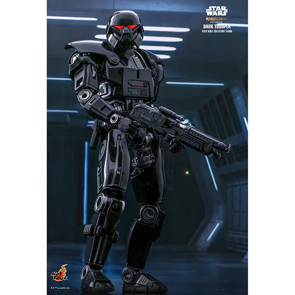 Hot Toys: Star Wars - The Mandalorian - Dark Trooper - Actionfigur 1/6 - 32 cm