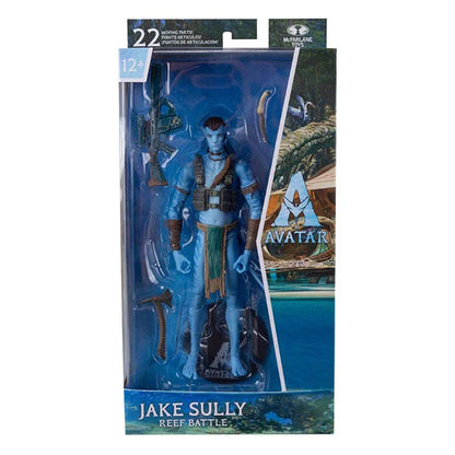 Avatar: The Way of Water - Jake Sully (Reef Battle) - Actionfigur - 18 cm