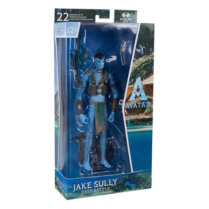 Avatar: The Way of Water - Jake Sully (Reef Battle) - Actionfigur - 18 cm