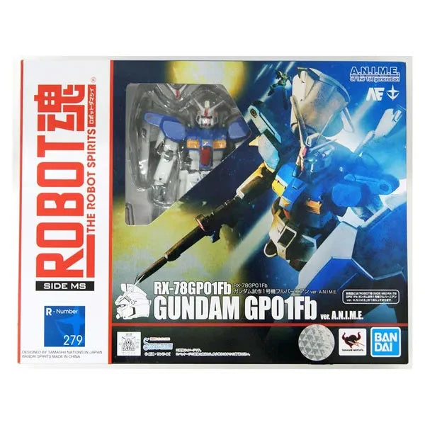 Gundam Universe: Mobile Suit Gundam 0083 - RX-78GP01fb (Side MS) - Full Burner (Stardust Memory Robot Spirits) - ver. A.N.I.M.E - Actionfigur - 13 cm