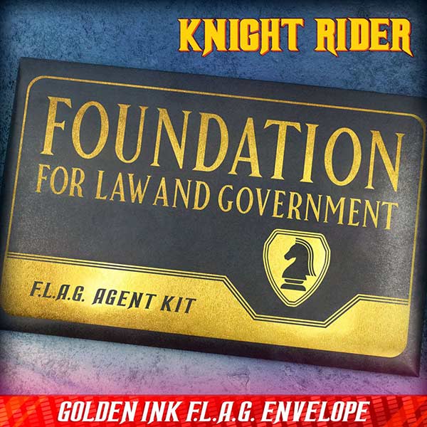 Knight Rider: Geschenkbox - F.L.A.G Agent Kit - Replik 1/1