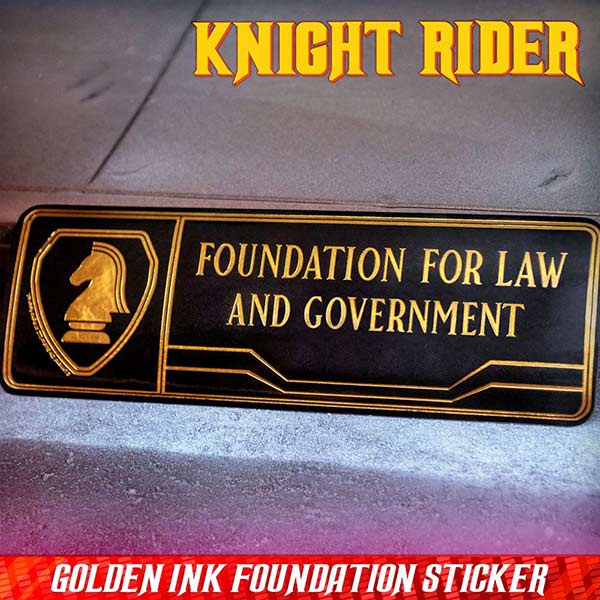Knight Rider: Geschenkbox - F.L.A.G Agent Kit - Replik 1/1
