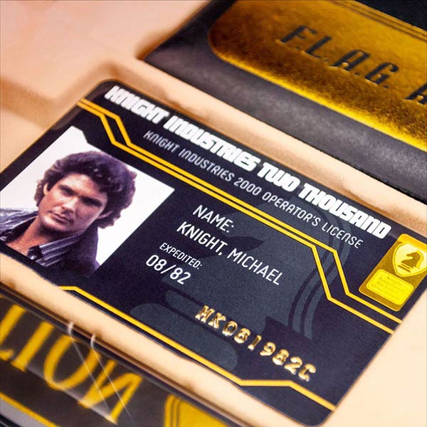 Knight Rider: Geschenkbox - F.L.A.G Agent Kit - Replik 1/1