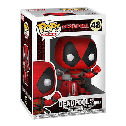 Funko: POP! Rides - Deadpool on Scooter - Bobble-Head - 48 - 11 cm