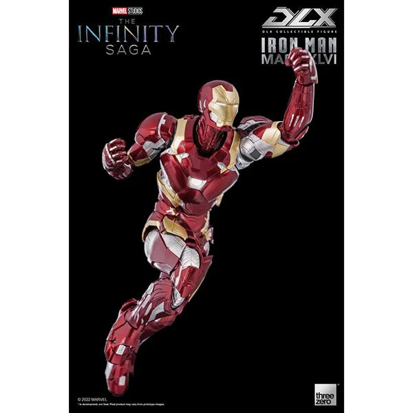 Iron Man: Infinity Saga - Iron Man Mark 46 - DLX Actionfigur - 17.5 cm