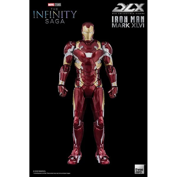 Iron Man: Infinity Saga - Iron Man Mark 46 - DLX Actionfigur - 17.5 cm