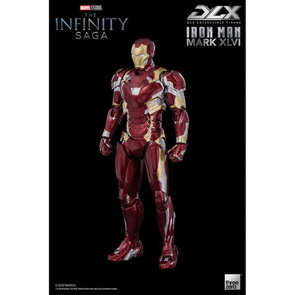 Iron Man: Infinity Saga - Iron Man Mark 46 - DLX Actionfigur - 17.5 cm