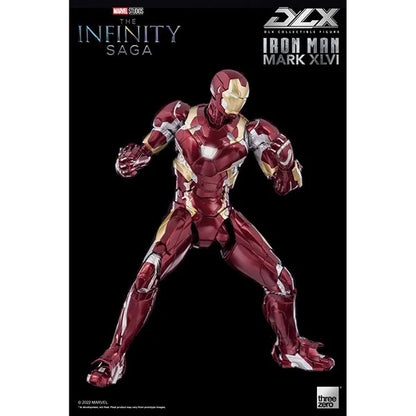 Iron Man: Infinity Saga - Iron Man Mark 46 - DLX Actionfigur - 17.5 cm