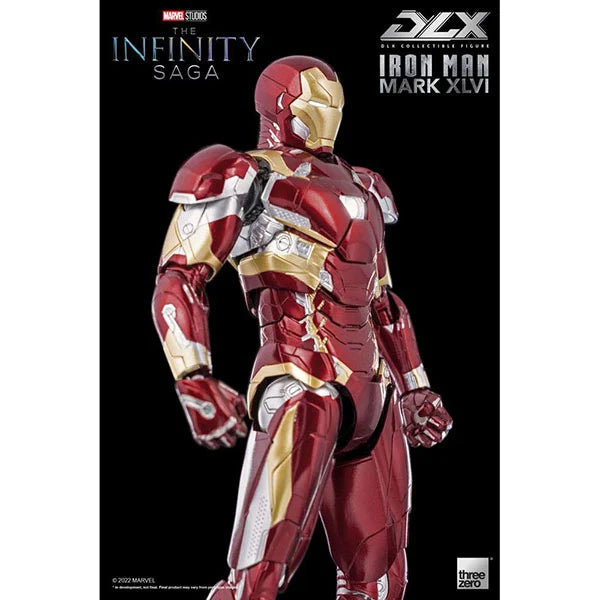Iron Man: Infinity Saga - Iron Man Mark 46 - DLX Actionfigur - 17.5 cm