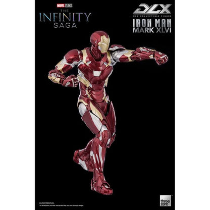 Iron Man: Infinity Saga - Iron Man Mark 46 - DLX Actionfigur - 17.5 cm