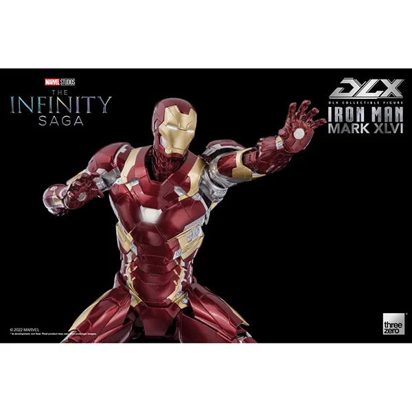 Iron Man: Infinity Saga - Iron Man Mark 46 - DLX Actionfigur - 17.5 cm