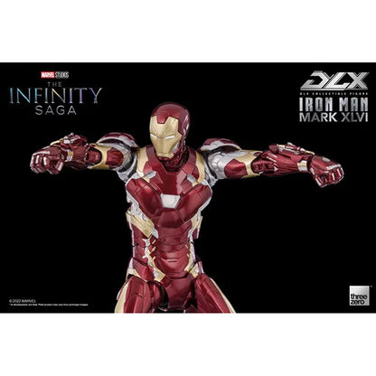 Iron Man: Infinity Saga - Iron Man Mark 46 - DLX Actionfigur - 17.5 cm