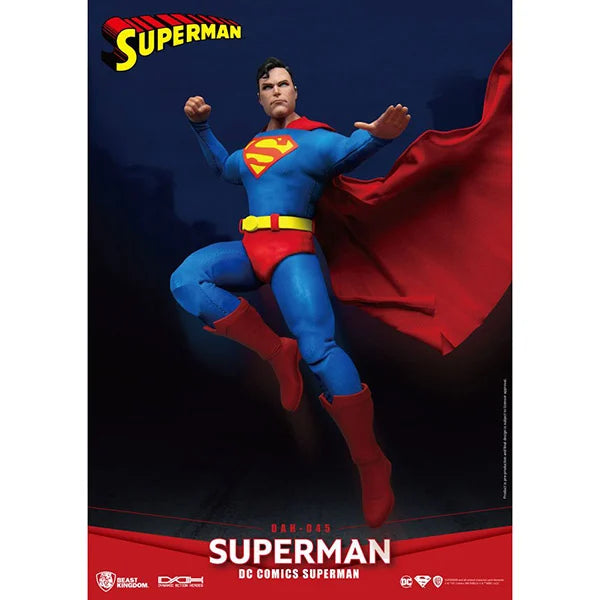 Superman: Dynamic 8ction Heroes Actionfigur - Superman - DAH-045 - 20.5 cm