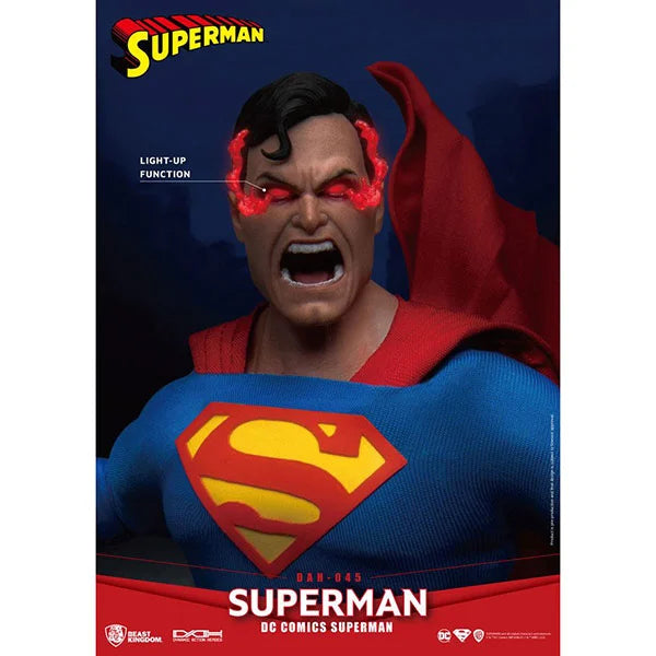Superman: Dynamic 8ction Heroes Actionfigur - Superman - DAH-045 - 20.5 cm
