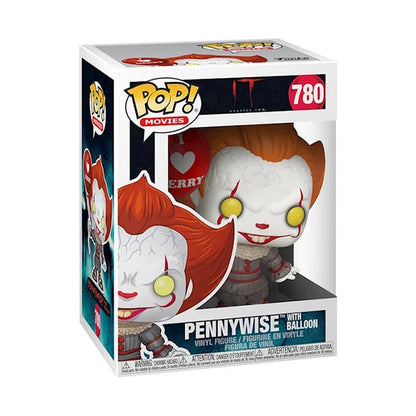 Funko: POP! Movies - ES Chap. 2 - Pennywise with Balloon - 780 - 9 cm