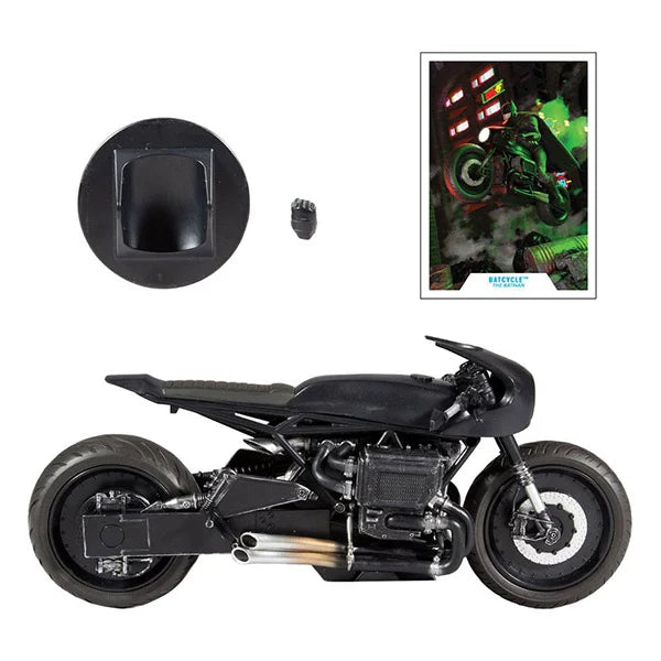 DC Multiverse: Batcycle - The Batman (Movie) - Actionfigur Fahrzeug - 18 cm