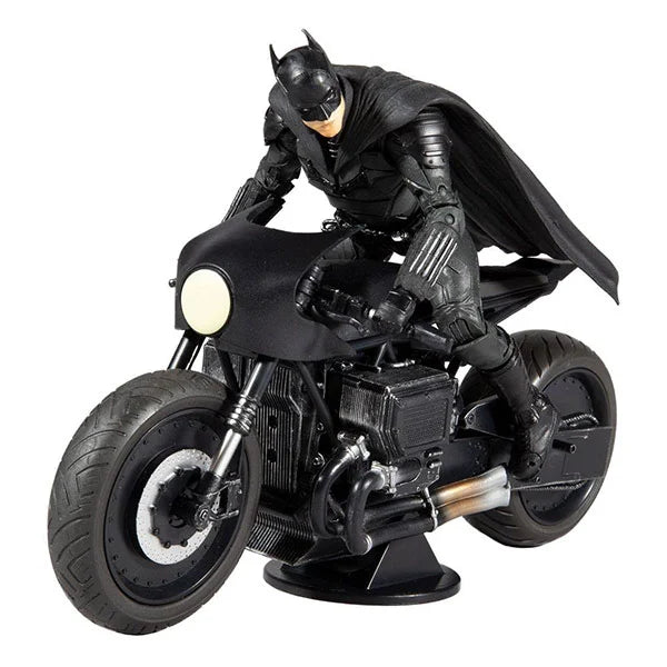 DC Multiverse: Batcycle - The Batman (Movie) - Actionfigur Fahrzeug - 18 cm