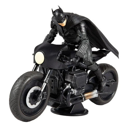 DC Multiverse: Batcycle - The Batman (Movie) - Actionfigur Fahrzeug - 18 cm