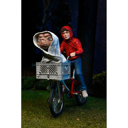 E.T. Der Ausserirdische: Elliott & E.T. on Bicycle - Actionfigur - 13 cm