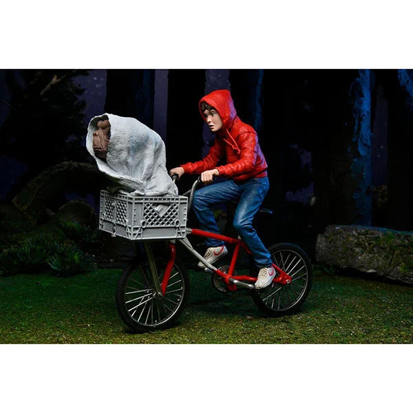 E.T. Der Ausserirdische: Elliott & E.T. on Bicycle - Actionfigur - 13 cm