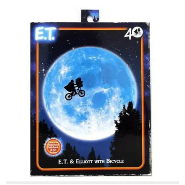 E.T. Der Ausserirdische: Elliott & E.T. on Bicycle - Actionfigur - 13 cm