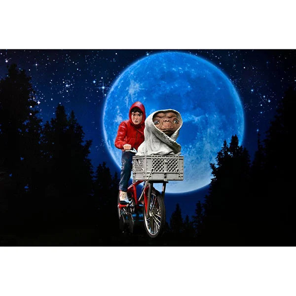 E.T. Der Ausserirdische: Elliott & E.T. on Bicycle - Actionfigur - 13 cm
