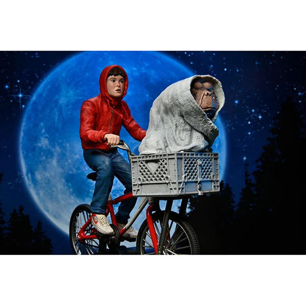 E.T. Der Ausserirdische: Elliott & E.T. on Bicycle - Actionfigur - 13 cm