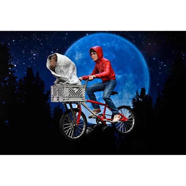 E.T. Der Ausserirdische: Elliott & E.T. on Bicycle - Actionfigur - 13 cm