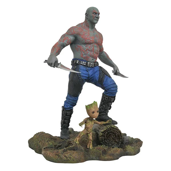 Marvel Gallery: Guardians of the Galaxy Vol. 2 - Drax & Baby Groot - Statue - 172524 - 25 cm