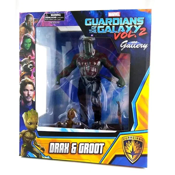 Marvel Gallery: Guardians of the Galaxy Vol. 2 - Drax & Baby Groot - Statue - 172524 - 25 cm