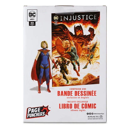 DC Direct Page Punchers: Supergirl (Injustice 2) - Actionfigur & Comic - 18 cm