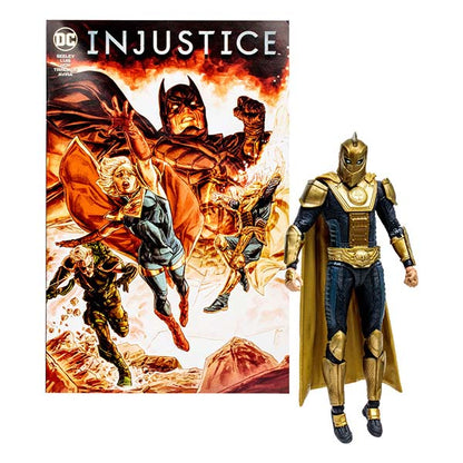 DC Direct Page Punchers: Dr. Fate (Injustice 2) - Actionfigur & Comic - 18 cm