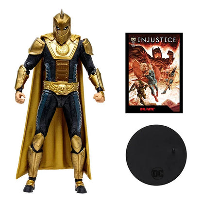 DC Direct Page Punchers: Dr. Fate (Injustice 2) - Actionfigur & Comic - 18 cm